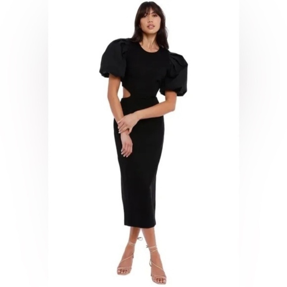 NWT Elliatt Suffage Dress in Black Size Small